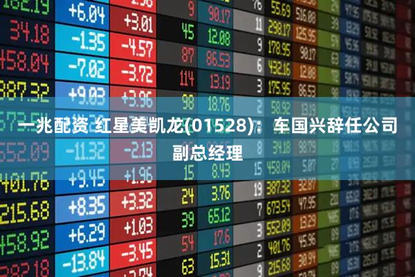 一兆配资 红星美凯龙(01528)：车国兴辞任公司副总经理